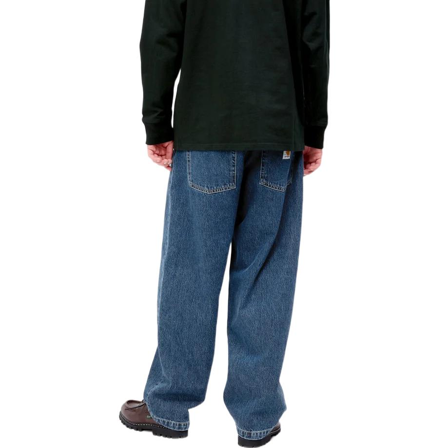 Carhartt WIP Solid Color Loose Straight Leg Jeans Men bottoms I031246-01-06