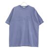 DIOR [xSTONE ISLAND] Blue Logo Short Sleeve T-Shirt tops M blueUsed