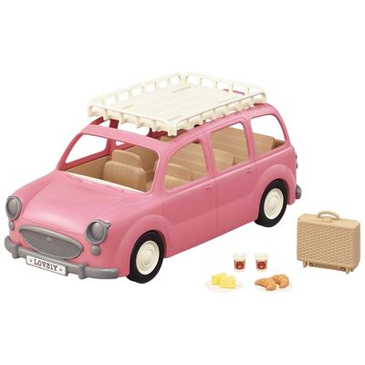 Sylvanian Families Транспортное средство [Вы можете кататься столько, сколько захотите] Пикниковый фургончик Сертифицировано V-06 ST Mark Для детей от 3 лет Игрушечный кукольный домик Sylvanian Families E