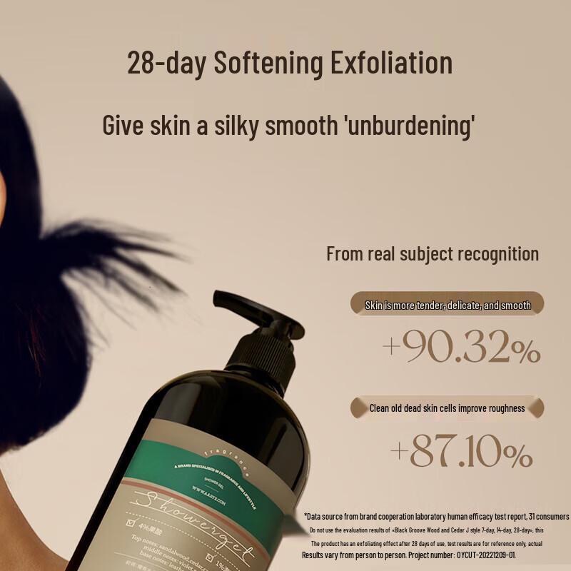 AARYE Annoya White Moss & Cedar Fruit Acid Shower Gel