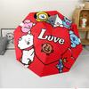 BT 21 Fashionable Automatic Opening/Closing Folding Umbrella. Portable and Foldable, Ideal for Gift, Travel, and Daily Use.