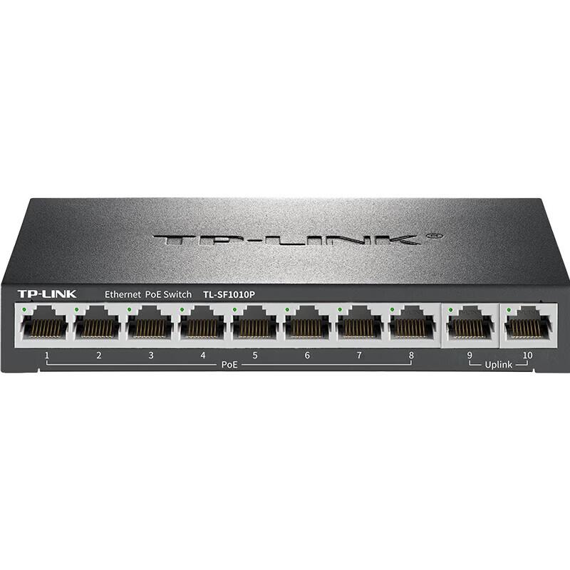 TP-Link TL-SF1010P 10-Port 100Mbps Unmanaged PoE Switch