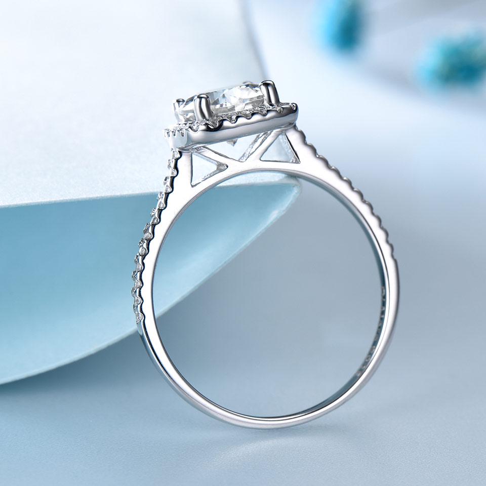 Женское кольцо UMCHO, с кубическим цирконом