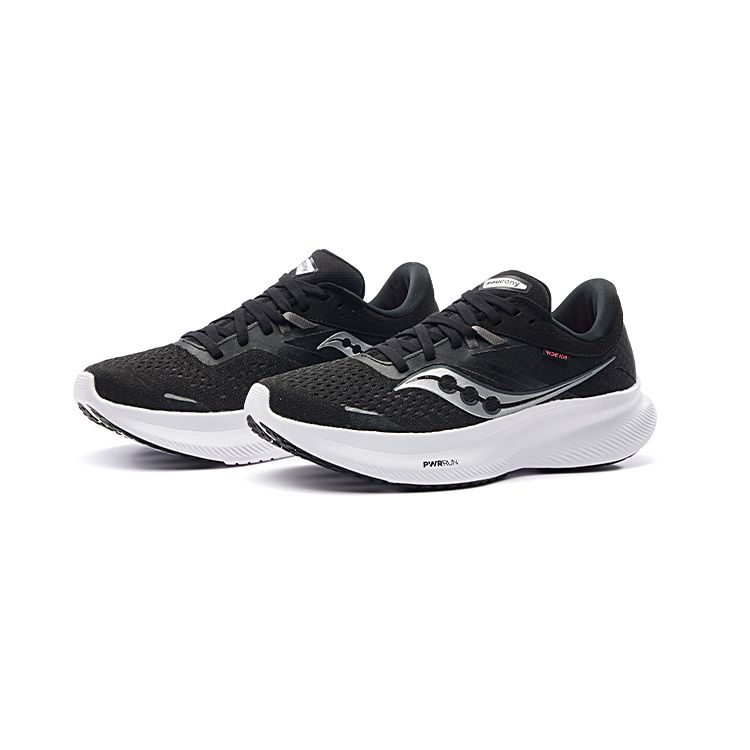 SAUCONY Ride 16 Black White Women Sneakers S10830-05