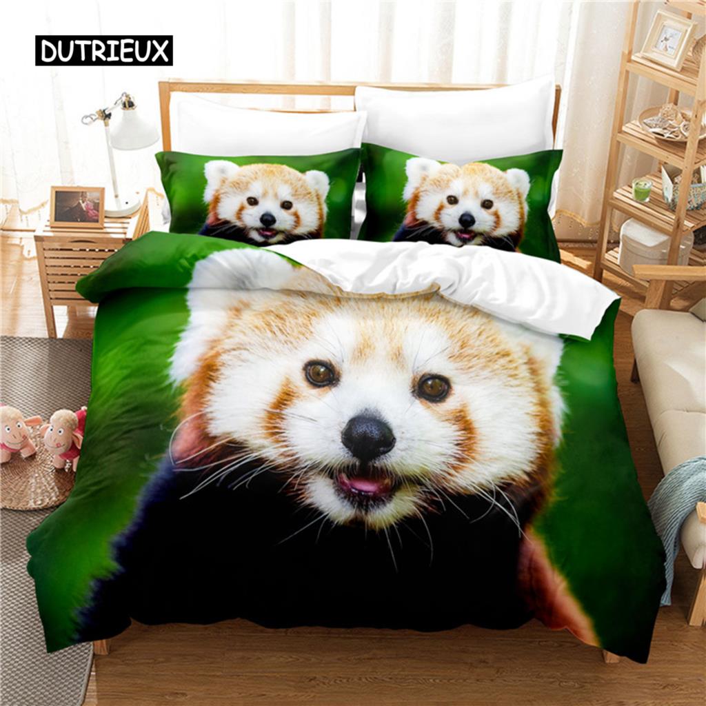 Комплект постельного белья с милой собачкой, комплект пододеяльников, комплект постельного белья с 3D-печатью, комплект постельного белья размера «queen size», модный дизайн