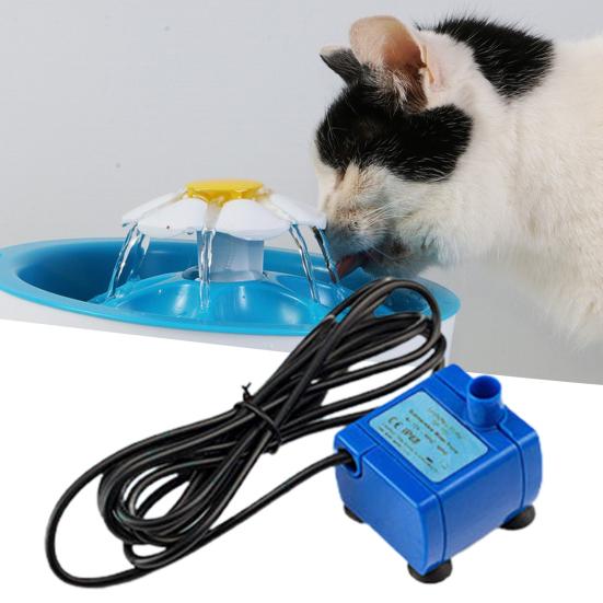 Водяной насос Мощный, прочный, мини-легкий, удобный, с защитой от брызг, легко очищаемый светодиодный светильник для домашних животных