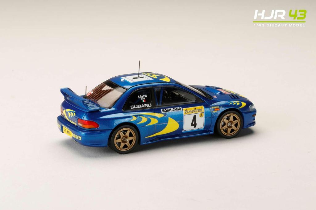 HJR43 Subaru Impreza Монте-Карло Готовая модель 1/43 1997#4