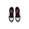 Anta Comfortable Lightweight Non-Slip Wear-Resistant High-Top Skate Shoes Kids Sneakers Black White Red A33038010H-2