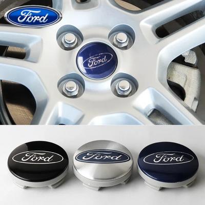 Автомобильная наклейка 2026 Ford 4 шт./комплект 54 мм Автостайлинг Колпачки ступиц колес Значки Аксессуары Для Ford Mondeo Focus 2 3 4 Mustan