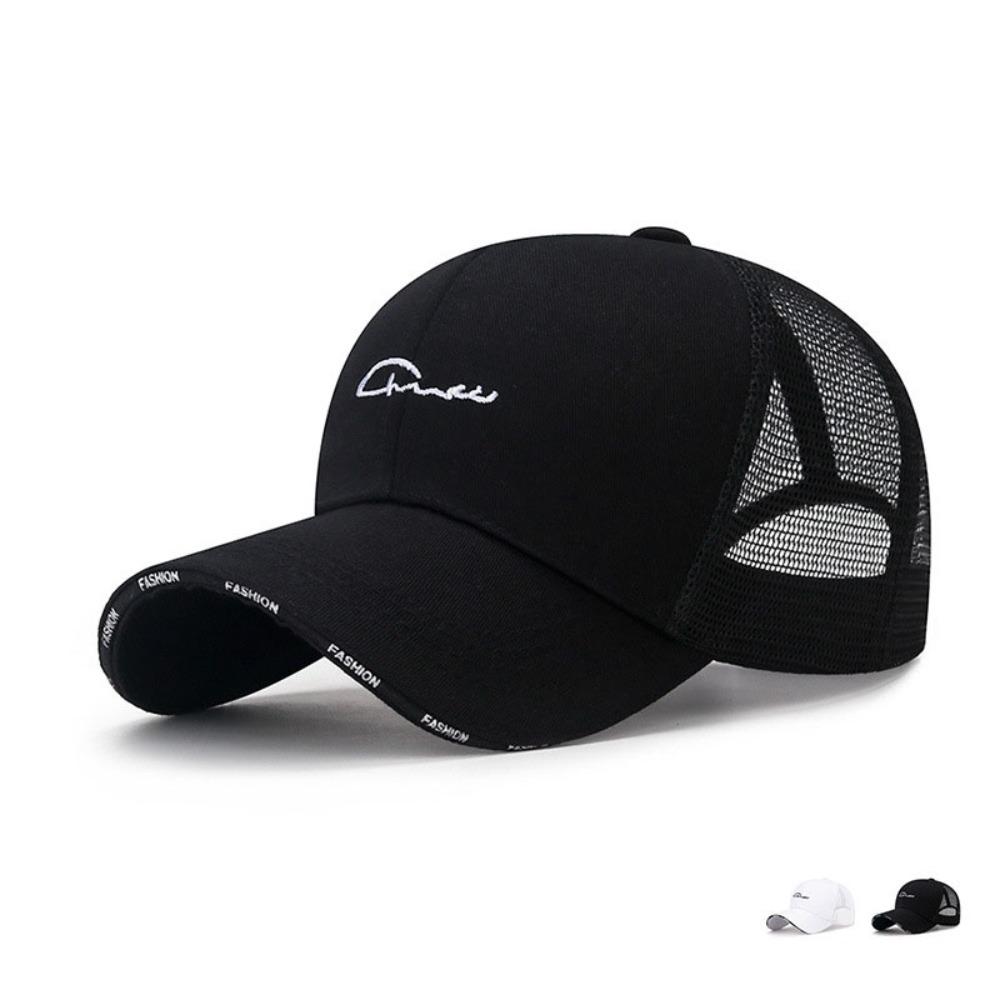 Anti-Sun Couple Baseball Hat Mesh Dad Hats Hot Sale Mesh Trucker Hat Outdoor Sports