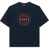 Хлопковая футболка из джерси с принтом Gucci 'Navy' Мужская 784361-XJGKA-4735