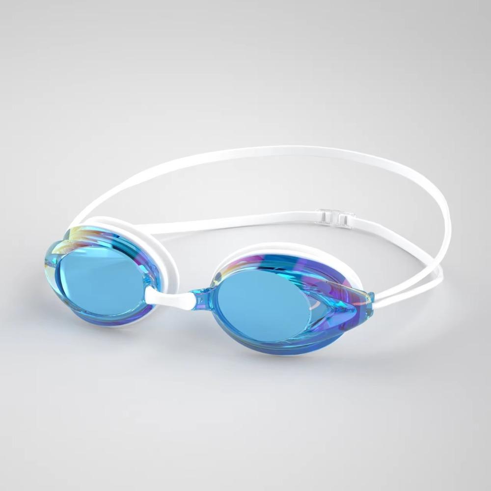 Plating Swimming Glasses Waterproof Swim Eyewear Comfortable Electroplated Swim Glasses Adults