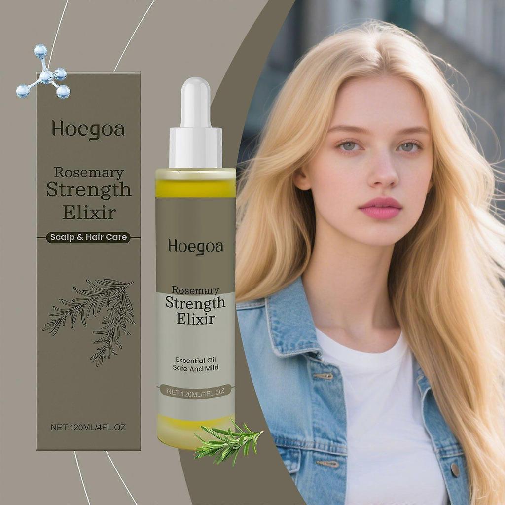 Hoegoa Rosemary Hair Essence Is Refreshing, Moisturizing And Nourishing, Making Hair Smooth, Lustrous And Suitable For Daily Care