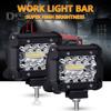 Car Spotlight Flood Beam LED Work Light IP67 Waterproof Super Bright Low Power Consumption Auto Headlight Accessories