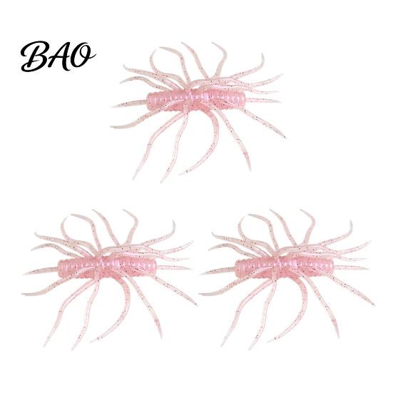 High Frequency Vibration Lure 1/3/5Pcs 9.5cm/9g Floating Soft with Multi-Tentacles, Realistic Topwater Bite Resistant Fishing Bionic Bait, Artificial