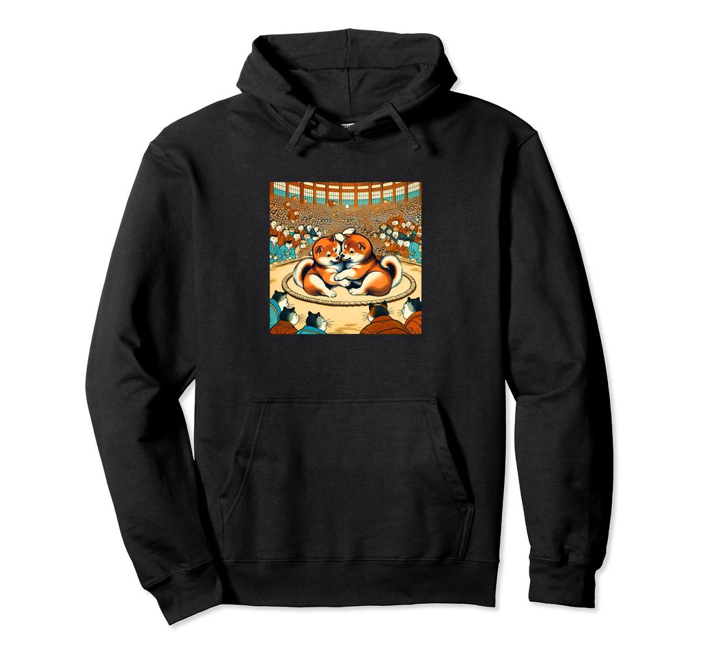 Funny Shiba Inu Sumo Dog for Dog Lover Funny Hoodie T-Shirt Men, Merchandise, Cute, Funny, Clothes, Gift,