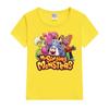 My Singing Monsters Летняя Аниме Футболка Детская Одежда Детские Футболки Повседневная С Коротким Рукавом 100% Хлопок Топы Y2k Одежда для Мальчиков и Девочек