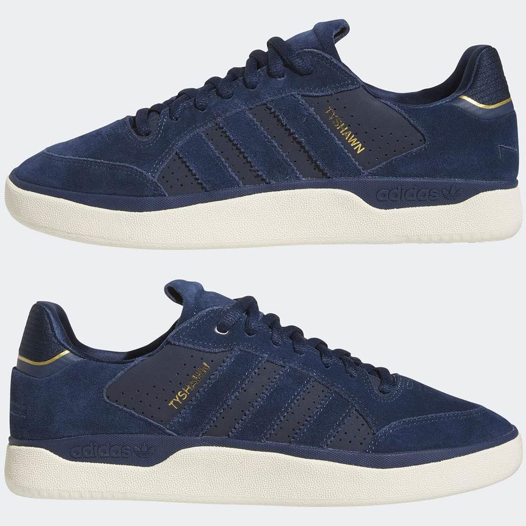 Adidas Tyshawn College Authentic Adidas Япония Размер Низкие, Темно-синий/Колледж темно-синий/Золотой металлик, H06337, Товар, 28.5см