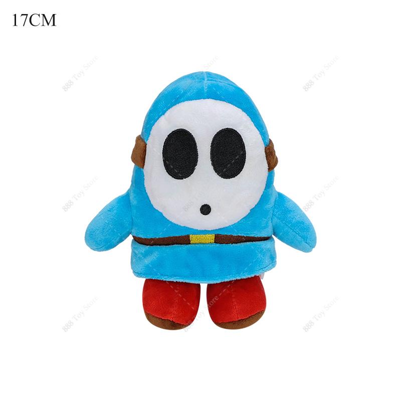 Mario Plush Bullet Bill Toys Anime Plushie Shy Guy Baby Wario Waluigi Yoshi Bob-omb Buddy Toad Stuffed Peluche Kids Dolls Gifts