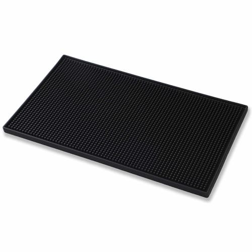 KURASHI Rubber PVC Bar Mat for Kitchen Counters, Large, 30cm x 45cm