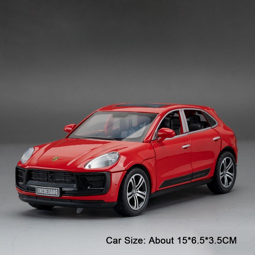 1:32 Scale Panamera Macan Model Car Toy Sound Light Doors Opened Alloy Diecast Sports Cars Models Home Decor Decoration