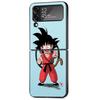 Черный чехол для Samsung Galaxy ZFlip Z Flip 3 5G Z Flip 4 ZFlip3 Flip3 zflip ZFlip4 с принтом аниме «Дракон»