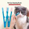Cat & Dog Eye Cleaning Brush: Tear Stain & Eye Booger Remover