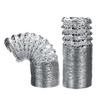 4Inch Ventilator Pipe Aluminum Tube Air Ventilation Hose Flexible Exhaust Duct2M