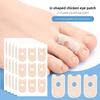 U-shaped Serrated Corns Sticker Foot Calluses Anti-wear Blisters Sticker High Heels Soft Anti-wear Foot Sole Sticker Random Sticker