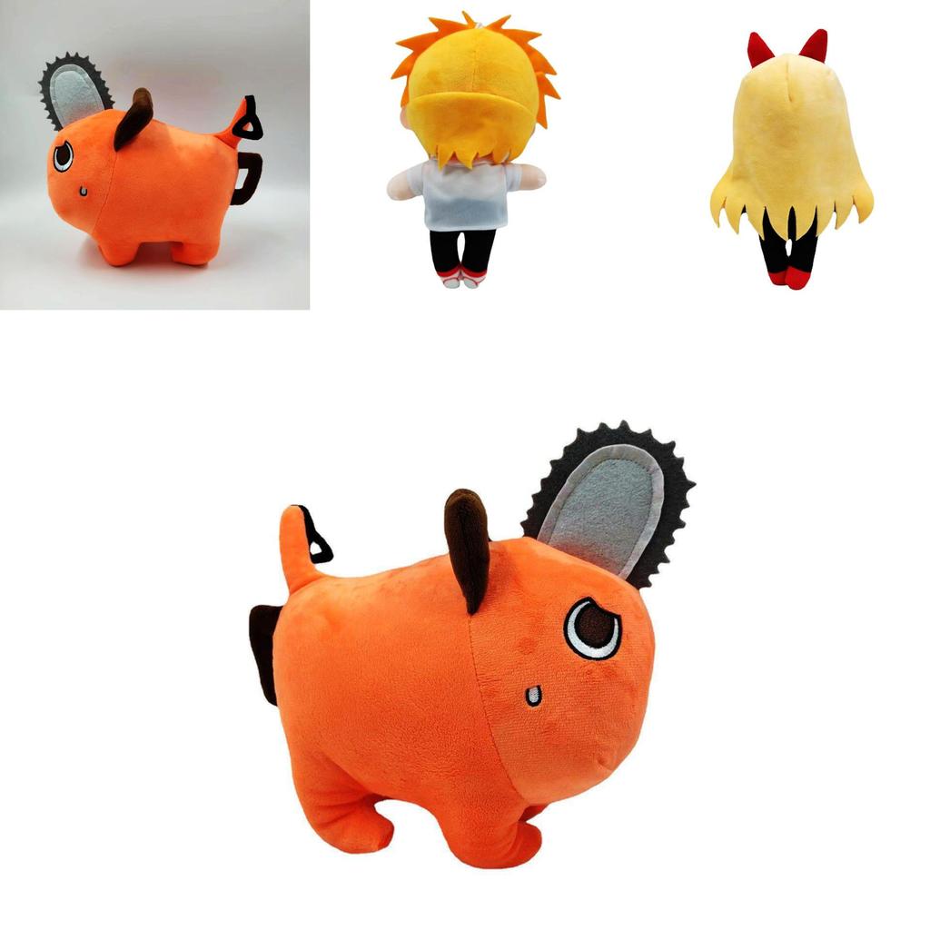 High Quality Chainsaw Man Denji Power Quanxi Makima Pochita Plush Toy Soft Squeezable Unique Kids Gift