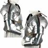 Set 20 Gauge Steel Metal Muscle Complete Medieval Knight Arms Arms