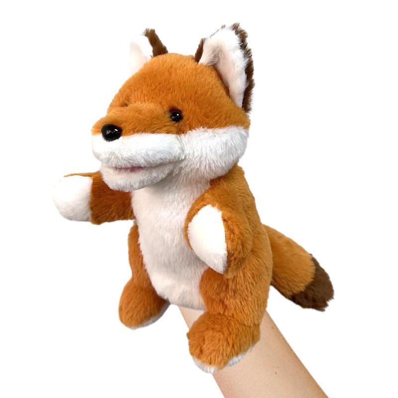 Плюшевая игрушка-марионетка на руку «Джунгли» Лев Слон Кукла для рассказывания историй