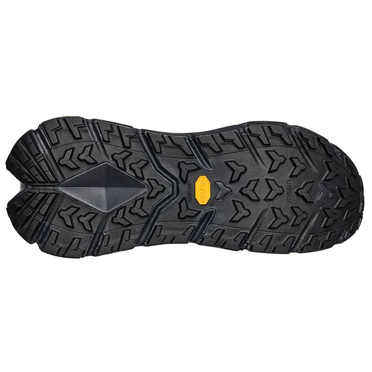 HOKA Tennine Hike GTX Черные мужские кроссовки темно-тускло-серые 1113510-BDGGR