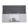   Keyboard with Touchpad Multifunctional Quiet Typing Rechargeable Foldable 64 Key Keyboard for Laptop Tablet