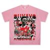 Hooded Sweater Abukayosak T-Shirt Heavy Vintage Bukayo Crew Neck Saka Print Short Sleeve