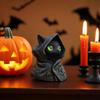 Декоративные фигурки кошек 3D-печатная скульптура кошки Декор Статуэтка кошки в капюшоне Мистический кот Украшения для кошек Декор для дома