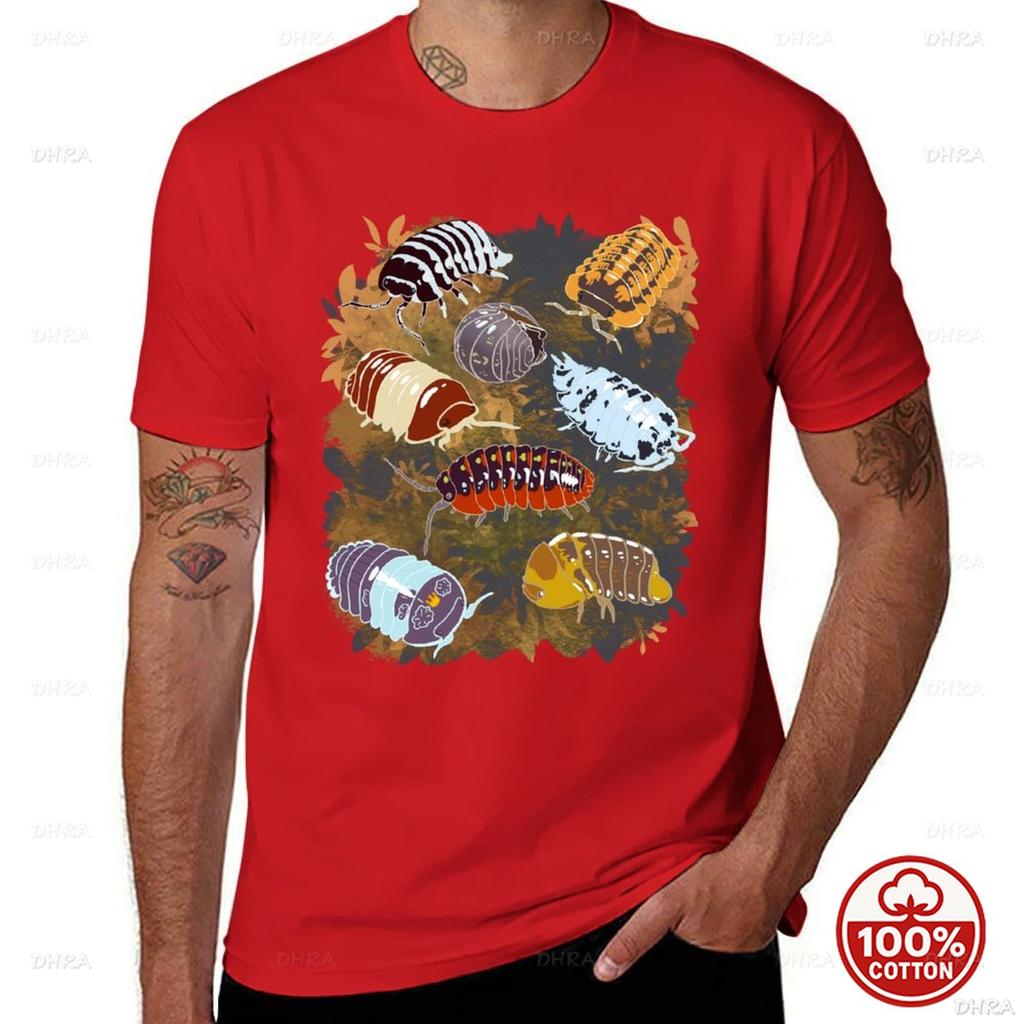 Isopod Collection TShirt Graphics Cute Tops Unisex Soft 100 Cotton Loose 2026 Summer Oneck Casaul Sport Funny Vintage T Shirts