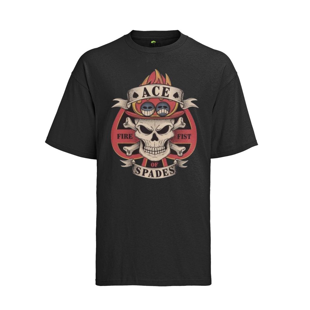 One Piece Porta D. Ace Retro Fire Anime Manga Ruffy Luffy PiraT Shirt Mens Womens Tees Top Herren