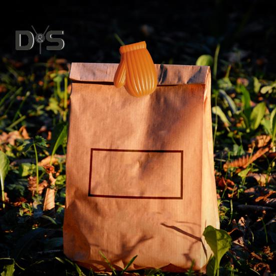 2 шт. Зажимы для чипсов Мини-перчаточные щипцы для пищевых продуктов Герметичная ручка Зажимы для пакетов для чипсов для хранения продуктов Зажимы для пищевых пакетов без запаха для пакетов с закусками для хлеба