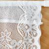 1Pc Pulling Curtain French Lace Fashion Insect Prevention Aesthetic Beauty Door Curtain Polyester Decorative Pattern
