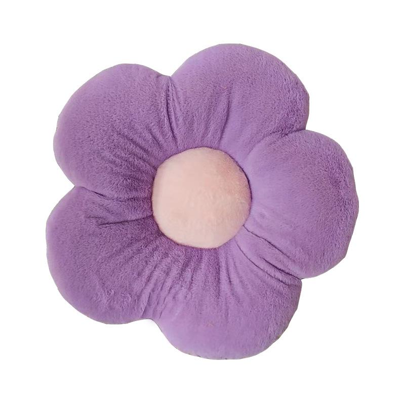 Плюшевая подушка в форме цветка, мягкая и удобная подушка для дивана, кровати и автомобиля