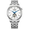 Watch Citizen Collection Mechanical Automatic Winding Mechanical Open Heart Back Waterproof White Silver [Citizen] See-Through NH9131-73A Men's