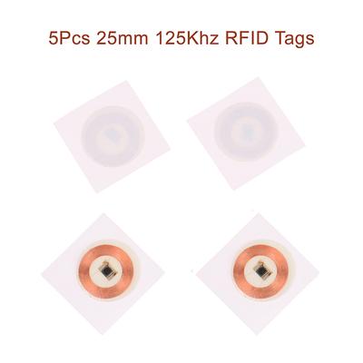 5шт 25 мм 125 кГц Rfid-метки Tk4100 записываемые наклейки бесконтактные карты перезаписываемые