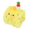 Игрушки для кошек Милая плюшевая кукла-шарик Мультяшная износостойкая интерактивная игрушка для маленьких и средних собак Встроенная погремушка Бумага Безопасная для кожи Дружелюбная игрушка для домашних животных