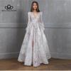 Women's Beaded Dress New Lace Embroidery Wedding Gown Banquet Dress Cocktail Party Style Long Dress