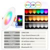 15 Вт Tuya LED Downlight Bluetooth LED Smart Ceiling Light Датчик движения 220 В 110 В Диммируемая RGB-лампа с приложением Дистанционное управление Smart Life