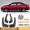 Брызговики Для Toyota YARIS 4-дверный СЕДАН 2006~2012 08-13 Брызговики Передние Задние Крыло Автомобиля