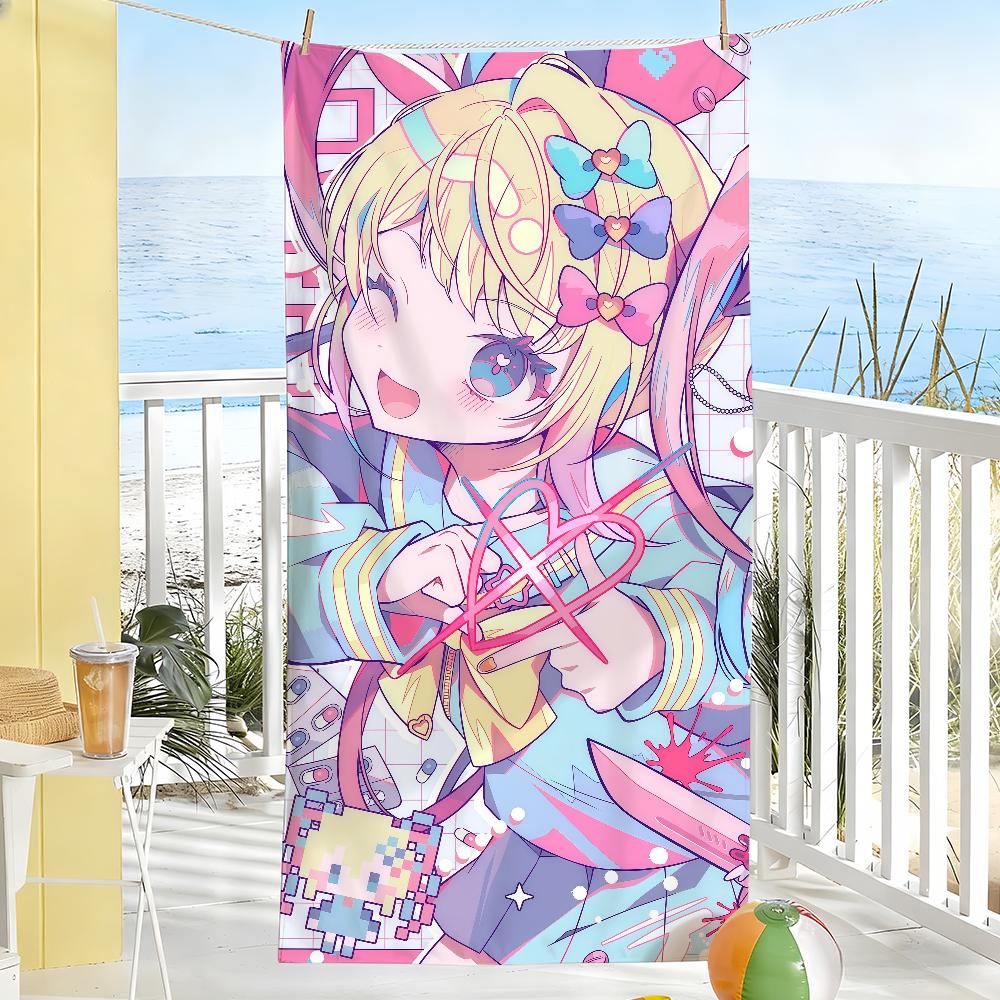 Игра N-нуждающийся стример O-перегрузка Amechan Полотенце Полотенца Для пляжей Йога-студий Спортзалов Горячих источников Бассейнов И пикников