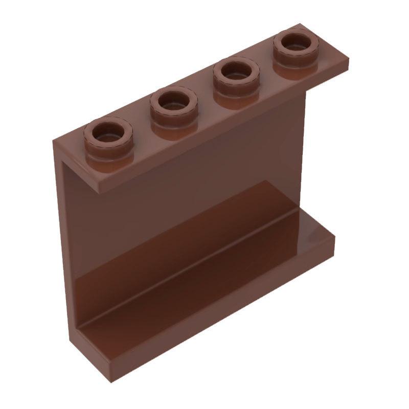10 ШТ. 60581 4215 Тонкие Кирпичи 1x4x3 Панель Строительный Блок Moc Цветные Аксессуары Совместимые с Кирпичиками DIY Детская Игрушка