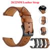 Кожаные ремешки для часов 20 22 мм для Huawei Watch 4/3/GT3/2 Pro Amazfit GTR 4/GTS 4 47MM 42MM Samsung Galaxy 3 4/5/6 Ремешок для часов 2028